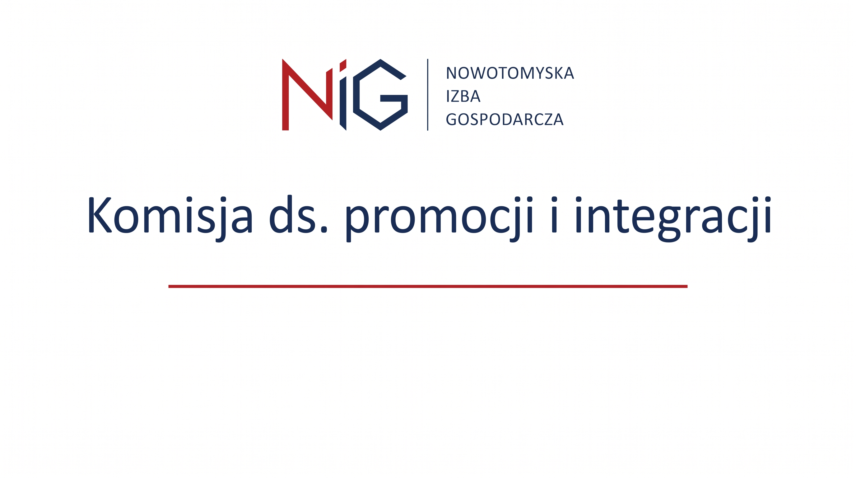 Komisja ds. promocji i integracji