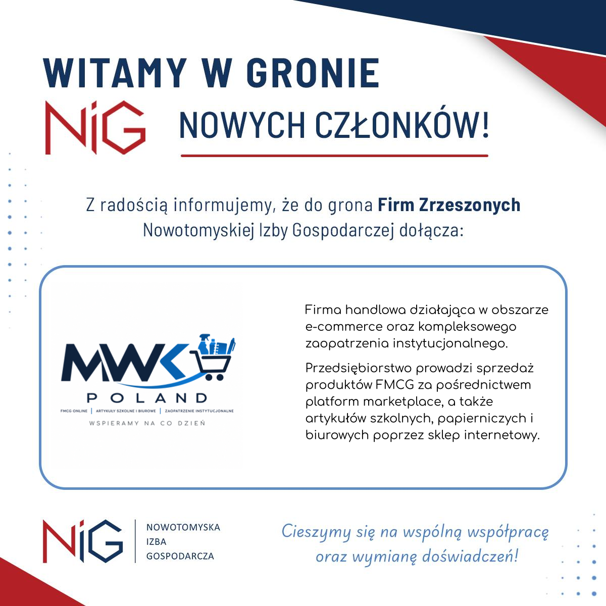 MWK Poland Sp. z o.o. członkiem NIG